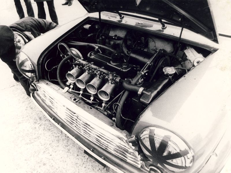 Austin Mini Cooper S Mk II Racing