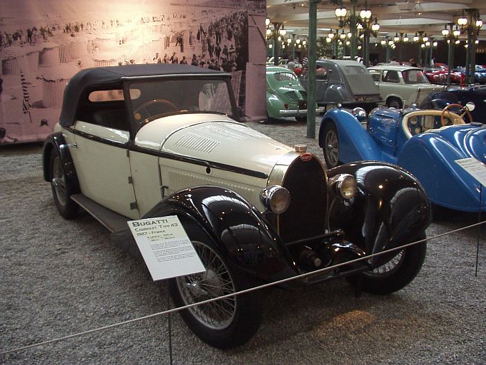 Bugatti 43 Cabriolet