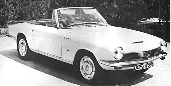 Glas 1300 GT (85 PS) Cabriolet Glas 1300 GT (85 PS) Cabriolet