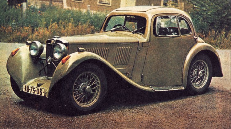 MG J2 Midget Coupé Uhlík